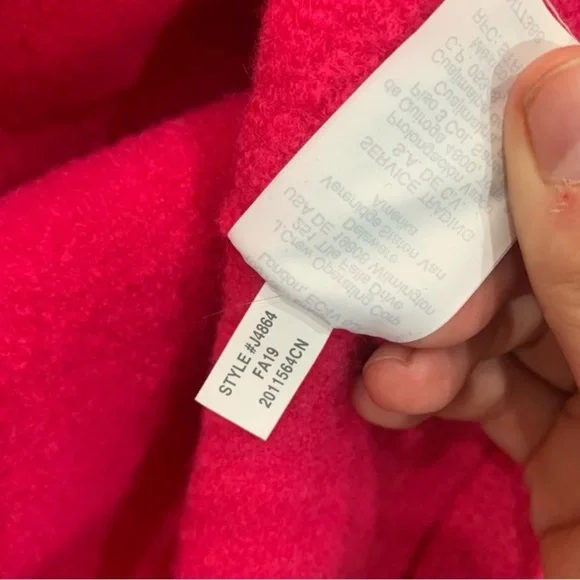 J Crew Coat Daphne Topcoat Italian Boiled Wool in Pink - Picture 9 of 10